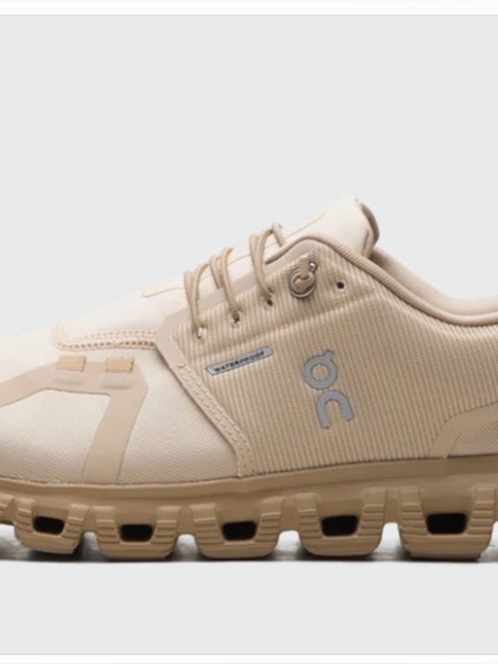 On Cloud 6 Waterproof Men’s Sneakers Sand/Dune